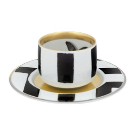 Sol y Sombra Tea Cup and Saucer