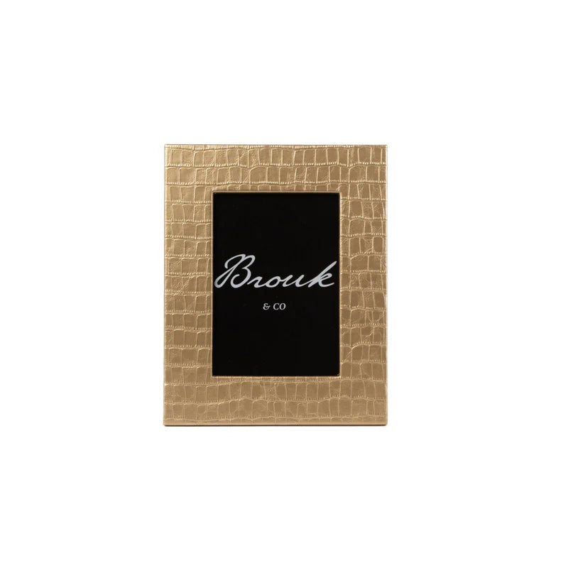 2902 Frame Croco Leather Frame – T is for Table