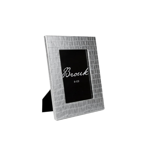 Croco Leather Frame