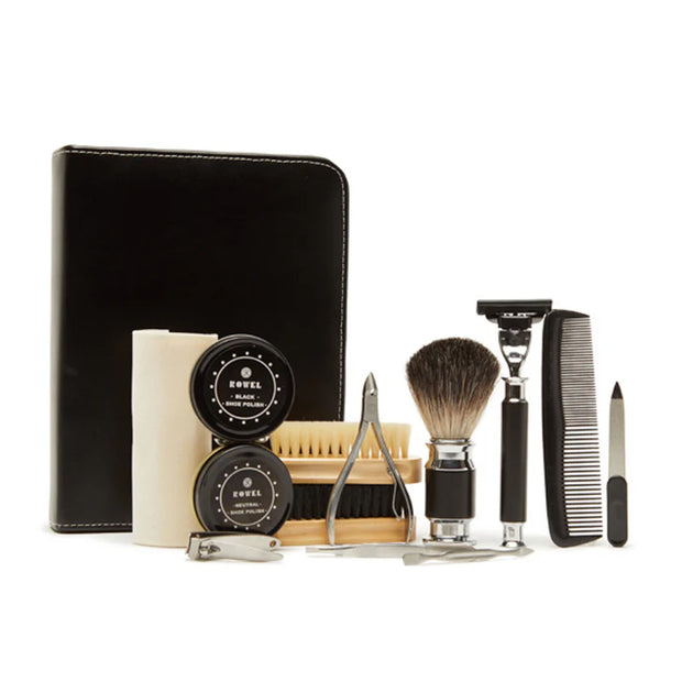 On the Go Grooming and Shoe Shine Kit