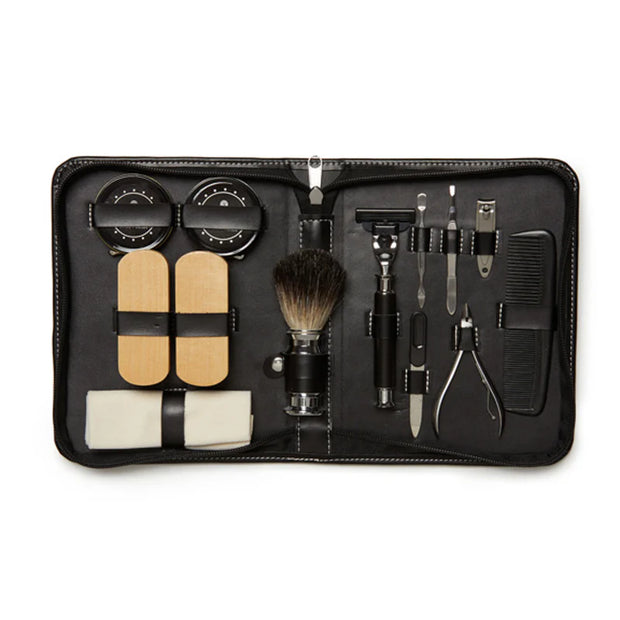 On the Go Grooming and Shoe Shine Kit
