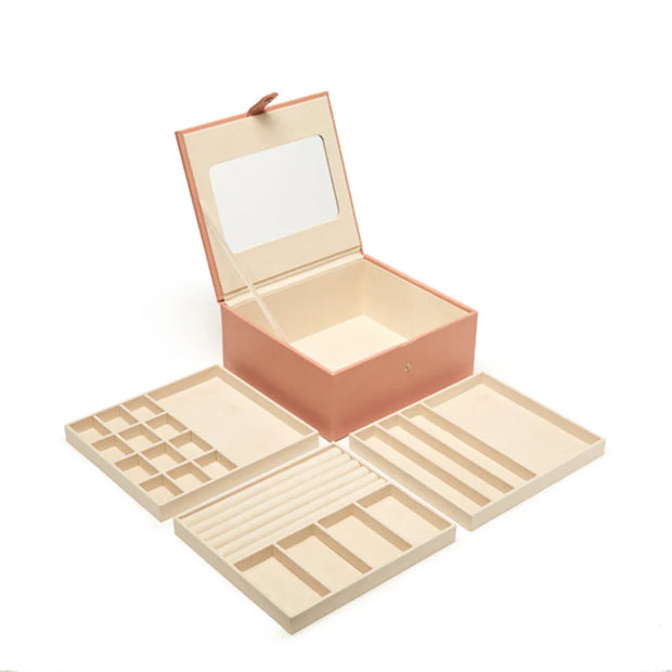Jodi Three Tray Jewelry Box