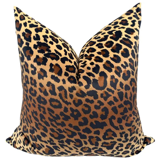 Leopard Velvet Pillow