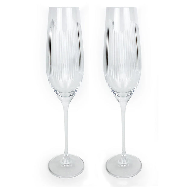 Berkshire Champagne Glasses Set/2 (Copy) Clear