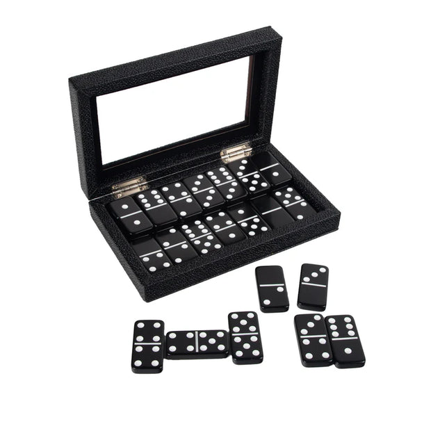 Onyx Domino Set