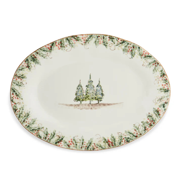Natale Oval Platter