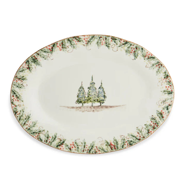 Natale Oval Platter