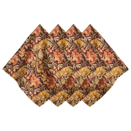 Willa Amber Napkin Set/4