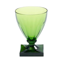 Acrylic Wine Goblet in Emerald Set/6