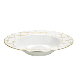 Alligator Soup Plate Gold