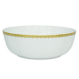 Antique Gold Serving Bowl