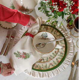Natale Dinner Plate
