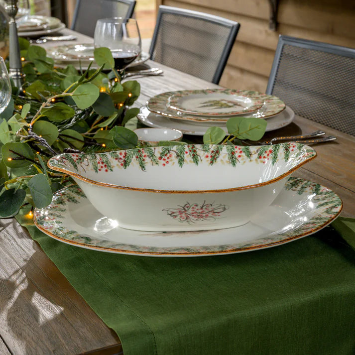 Natale Oval Serving Bowl