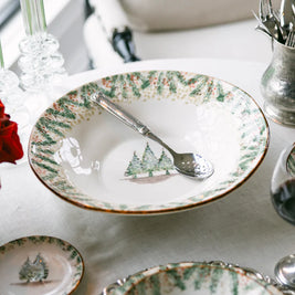 Natale Pasta Serving Bowl