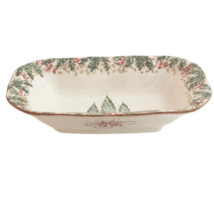 Natale Rectangular Dish
