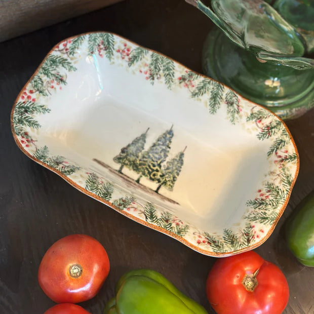 Natale Rectangular Dish