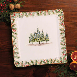 Natale Square Platter/Charger