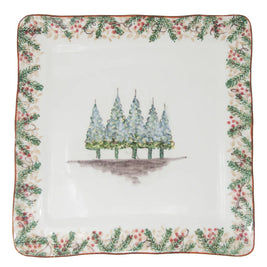Natale Square Platter/Charger