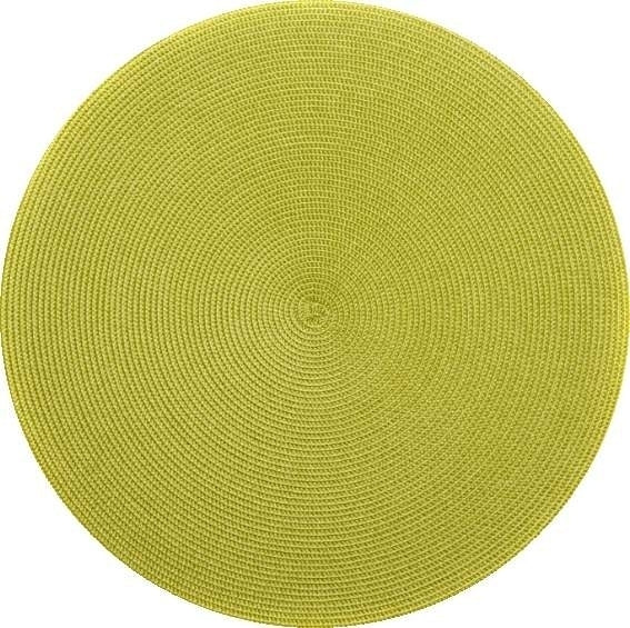 Round Placemat in Avocado Set/4