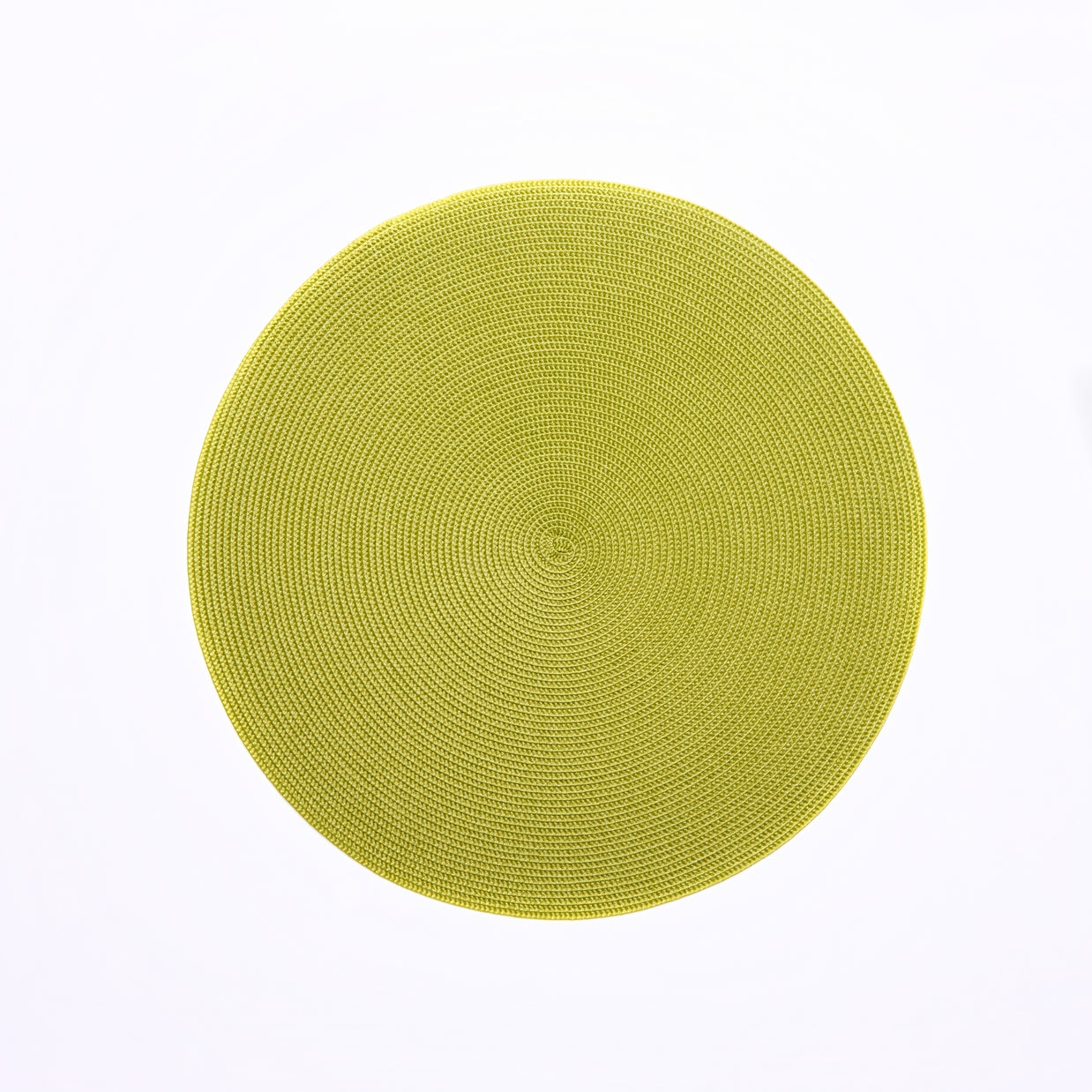 Round Placemat in Avocado Set/4