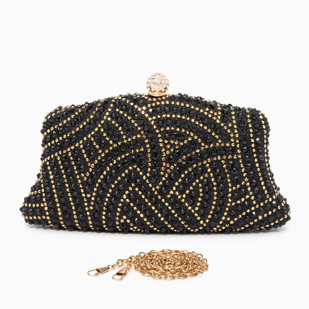 Noire Radiance Clutch Bag