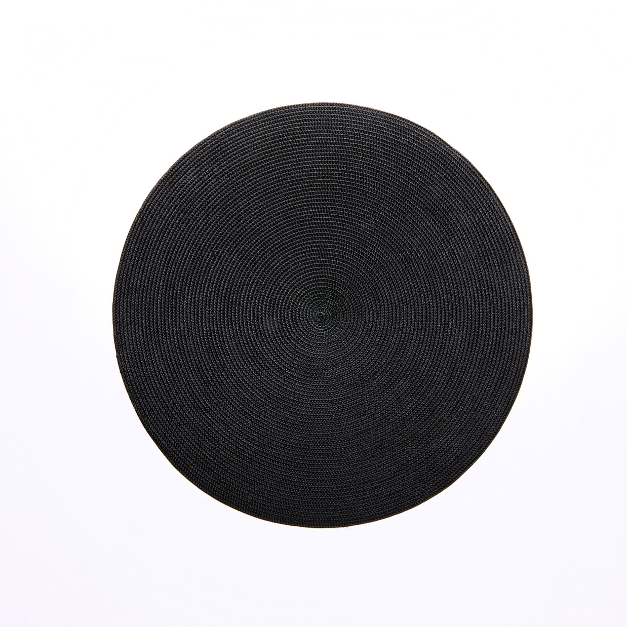 Round Placemat in Black Set/4
