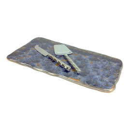 Borealis Frost Blue Medium Tray