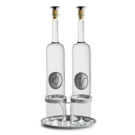 Tavola Tall Oil and Vinegar Set with Caddy
