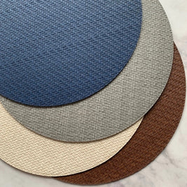 Wicker Cream Placemat Set/4