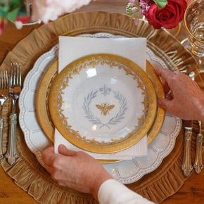 Vetro Gold Salad Plate