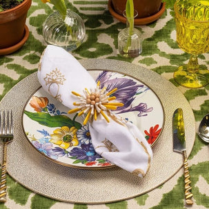 Pebble Placemat in Gold Set/4