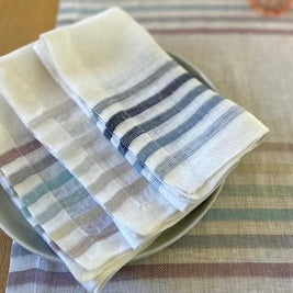 Logan Beige Napkin Set/4