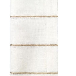 Metallic Thread Gold Napkin Set/4