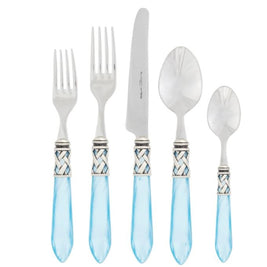 Aladdin Light Blue Antique Five Piece Place Setting