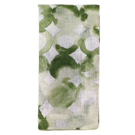 Watermark Green Napkin Set/4