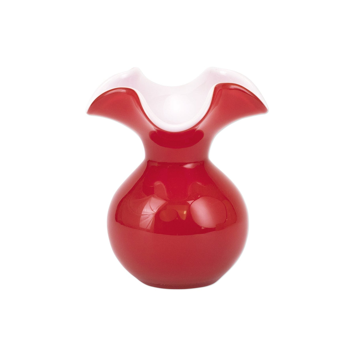 Hibiscus Red Bud Vase