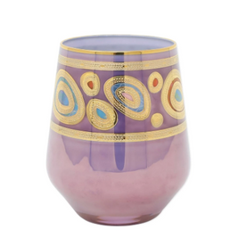 Regalia Purple Stemless Wine Glass