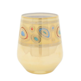 Regalia Cream Stemless Wine Glass