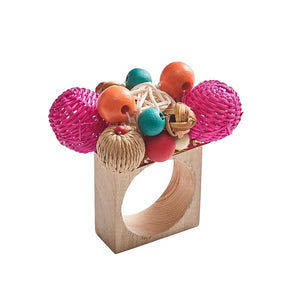 Java Napkin Ring in Multi Set/4