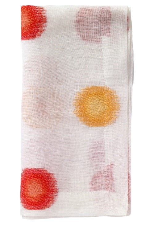 Confetti Red and Marigold Napkin Set/4