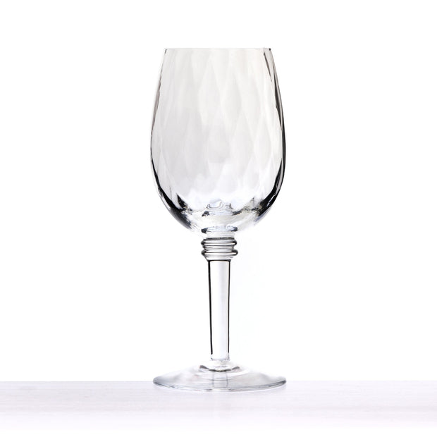 Abigail White Wine Glass