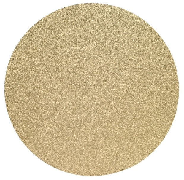 Skate Antique Gold Round Placemat Set/4