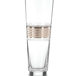 Truro Platinum Large Glass Vase