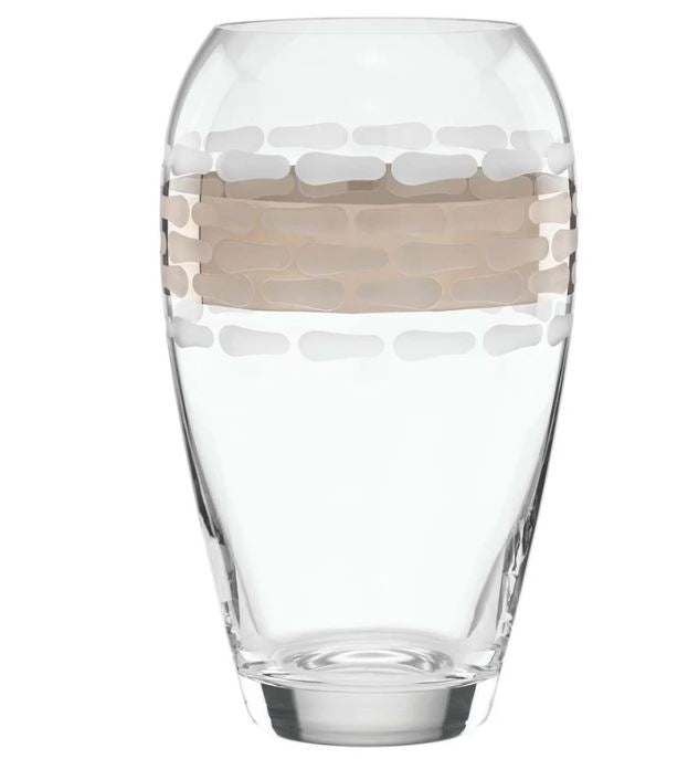 Truro Platinum Glass Vase