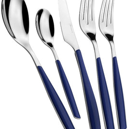 Glamour Five Piece Place Setting in Navy Blue