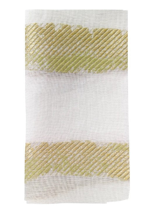 Brushstroke Fern Napkin Set/4