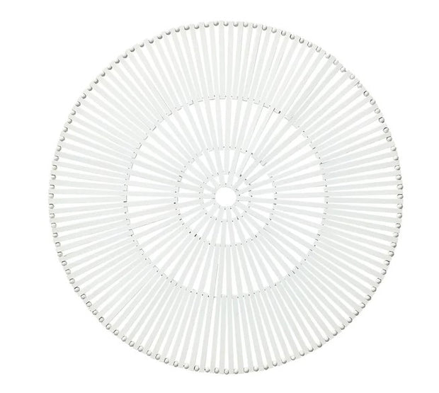Spoke Placemat in White Set/4