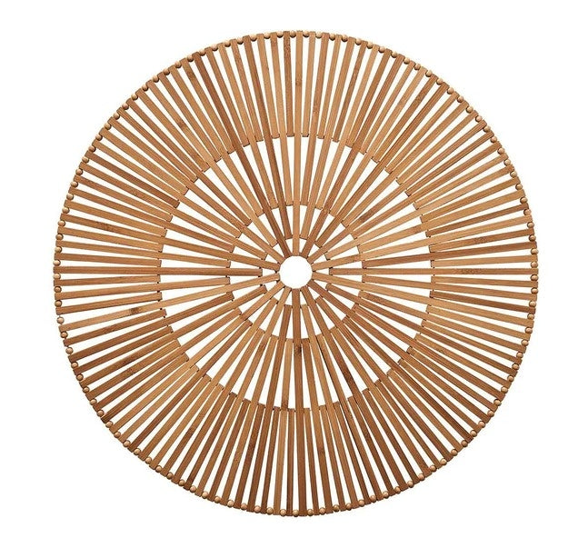 Spoke Placemat in Brown Set/4