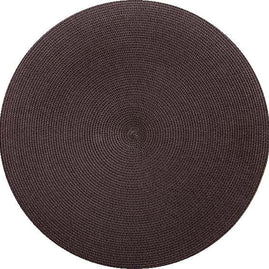 Round Placemat in Chocolate Set/4