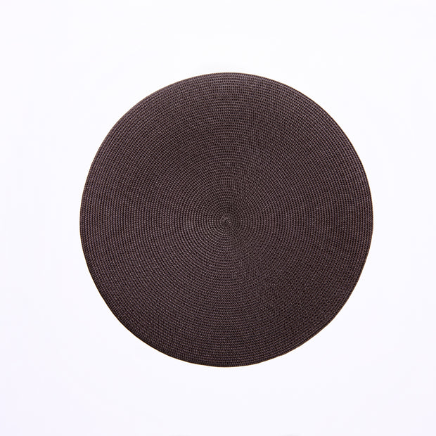 Round Placemat in Chocolate Set/4